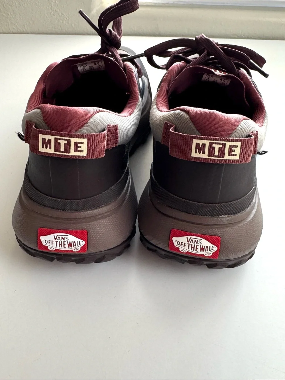 NEW Vans MTE Crosspath Outdoor Shoes Bitter Chocolate Brown Men’s 6.5 Women’s 8 - Picture 4 of 7